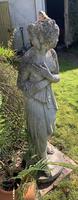 Weathered Patinated Garden Statue the Bath of Venus (2 of 6) Weathered Patinated Garden Statue the Bath of Venus (2 of 6)