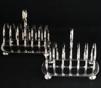 Pair of Antique Walker & Hall 7 Bar silver Plated Toast Racks (3 of 6) Pair of Antique Walker & Hall 7 Bar silver Plated Toast Racks (3 of 6)