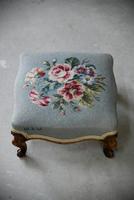 Floral Tapestry Foot Stool (2 of 7) Floral Tapestry Foot Stool (2 of 7)
