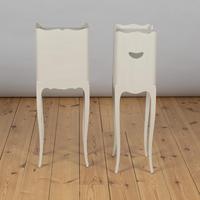 Pair of French Painted Bedside Cabinets Tables (4 of 5) Pair of French Painted Bedside Cabinets Tables (4 of 5)