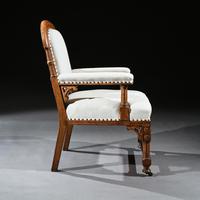 19th Century Oak Gothic Armchair By G Tilley Of Birmingham (4 of 10) 19th Century Oak Gothic Armchair By G Tilley Of Birmingham (4 of 10)