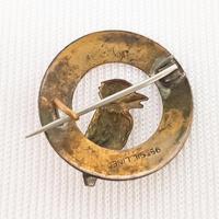 9ct Gold on Silver Woodpecker Brooch (2 of 2) 9ct Gold on Silver Woodpecker Brooch (2 of 2)