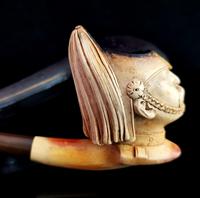 Antique Meerschaum Pipe, Prussian Soldier (6 of 14) Antique Meerschaum Pipe, Prussian Soldier (6 of 14)