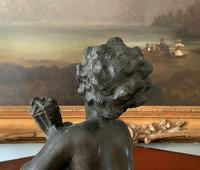 Fine Large 19th Century Antique Solid Bronze Cherub Sculpture Statue Figurine (12 of 13) Fine Large 19th Century Antique Solid Bronze Cherub Sculpture Statue Figurine (12 of 13)