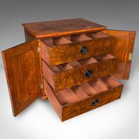 Antique Country House Napkin Drawers, English, Storage Cabinet, Early Victorian (1 of 12)