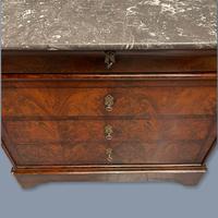 French Marble Top Commode with Writing Surface (7 of 9) French Marble Top Commode with Writing Surface (7 of 9)
