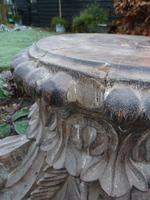 Stunning 18th / 19th Century Walnut ? Hand Carved Corinthian Column Bases (3 of 12) Stunning 18th / 19th Century Walnut ? Hand Carved Corinthian Column Bases (3 of 12)