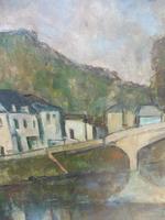 Oil on Canvas Laid on Board by the River Loire Listed Artist John Denahy (5 of 10) Oil on Canvas Laid on Board by the River Loire Listed Artist John Denahy (5 of 10)