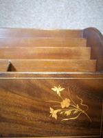 Edwardian Inlaid Mahogany Letter Rack / Correspondence Box (9 of 9) Edwardian Inlaid Mahogany Letter Rack / Correspondence Box (9 of 9)