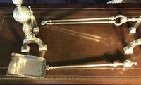 Quality Brass Andirons & Companion Set (10 of 17) Quality Brass Andirons & Companion Set (10 of 17)