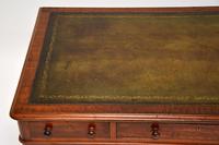 Antique Victorian Mahogany Leather Top Pedestal Desk (11 of 12) Antique Victorian Mahogany Leather Top Pedestal Desk (11 of 12)