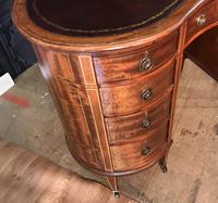 Edwardian Inlaid Mahogany Kidney Shaped Desk (21 of 21) Edwardian Inlaid Mahogany Kidney Shaped Desk (21 of 21)