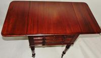 Regency Mahogany Work Pembroke Table (3 of 8) Regency Mahogany Work Pembroke Table (3 of 8)