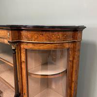 Sensational Figured Victorian Walnut Antique Credenza (3 of 9) Sensational Figured Victorian Walnut Antique Credenza (3 of 9)