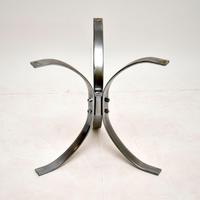 1960’s Vintage Chrome & Glass Coffee Table (6 of 9) 1960’s Vintage Chrome & Glass Coffee Table (6 of 9)
