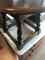 Small Oak Round Coffee Table (5 of 7) Small Oak Round Coffee Table (5 of 7)