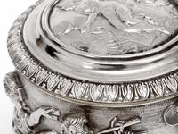 Ornate Victorian Electro Formed Silver Plated Lidded Tankard with Figural Scenes of Musicians (5 of 13) Ornate Victorian Electro Formed Silver Plated Lidded Tankard with Figural Scenes of Musicians (5 of 13)