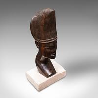 Antique Hand Carved Female Bust, African, Ebony, Ornamental Figure c.1900 (7 of 12) Antique Hand Carved Female Bust, African, Ebony, Ornamental Figure c.1900 (7 of 12)