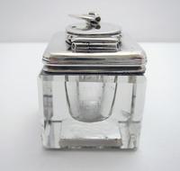 Antique Georgian 1829 Solid Sterling Silver & Glass Travelling Inkwell Ink Pot - 19th Century (9 of 10) Antique Georgian 1829 Solid Sterling Silver & Glass Travelling Inkwell Ink Pot - 19th Century (9 of 10)