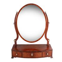 Georgian Bow Front Dressing Mirror (2 of 8) Georgian Bow Front Dressing Mirror (2 of 8)