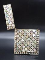 Good Late 19th Century Mother of Pearl & Abalone Pearl Card Case (2 of 4) Good Late 19th Century Mother of Pearl & Abalone Pearl Card Case (2 of 4)