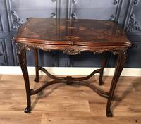 Quality Inlaid Walnut Occasional Table (9 of 18) Quality Inlaid Walnut Occasional Table (9 of 18)