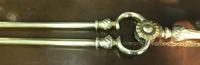 Quality Brass Andirons & Companion Set (15 of 17) Quality Brass Andirons & Companion Set (15 of 17)