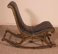 Polychrome Napoleon III Rocking Chair (2 of 10) Polychrome Napoleon III Rocking Chair (2 of 10)