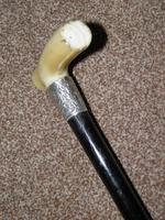 Hallmarked 1912 Silver Walking Stick / Dress Cane With Vacant Cartouche (10 of 12) Hallmarked 1912 Silver Walking Stick / Dress Cane With Vacant Cartouche (10 of 12)
