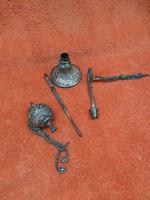Antique Middle Eastern Hookah Silver 19th Century (10 of 12) Antique Middle Eastern Hookah Silver 19th Century (10 of 12)