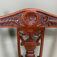 Set of Six Edwardian Walnut Antique Dining Chairs (2 of 8) Set of Six Edwardian Walnut Antique Dining Chairs (2 of 8)
