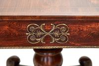 Fine Regency Rosewood Sofa Table with Gilded Brass Mounts (5 of 9) Fine Regency Rosewood Sofa Table with Gilded Brass Mounts (5 of 9)