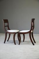 Pair of Regency Mahogany Dining Chairs (5 of 13) Pair of Regency Mahogany Dining Chairs (5 of 13)