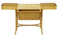 20th Century 1950’s Swedish Birch Sewing Work Table by Bodafors (5 of 5) 20th Century 1950’s Swedish Birch Sewing Work Table by Bodafors (5 of 5)