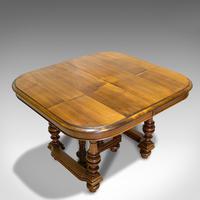 Large Antique Extending Dining Table, French, Walnut, Seats 4-10 c.1900 (5 of 12) Large Antique Extending Dining Table, French, Walnut, Seats 4-10 c.1900 (5 of 12)