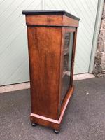 Antique Inlaid Walnut Display Cabinet (5 of 10) Antique Inlaid Walnut Display Cabinet (5 of 10)