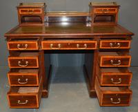 Mahogany Pedestal Desk (4 of 5) Mahogany Pedestal Desk (4 of 5)