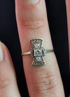 Vintage Art Deco Diamond Filigree Ring, 18ct Gold & Platinum (12 of 14) Vintage Art Deco Diamond Filigree Ring, 18ct Gold & Platinum (12 of 14)