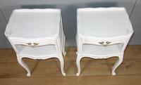 Pair of White Painted Bedside Tables (9 of 9) Pair of White Painted Bedside Tables (9 of 9)