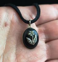 Victorian mourning locket pendant, 15ct gold, pearl (6 of 13) Victorian mourning locket pendant, 15ct gold, pearl (6 of 13)