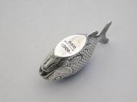 Edwardian Novelty Silver Fish Pin Cushion, Lr110521 (10 of 11) Edwardian Novelty Silver Fish Pin Cushion, Lr110521 (10 of 11)