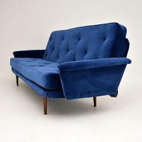 1950’s Vintage Velvet Sofa Bed (3 of 12) 1950’s Vintage Velvet Sofa Bed (3 of 12)