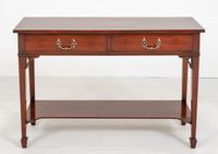 2 Drawer Mahogany Hall / Console Table (2 of 6) 2 Drawer Mahogany Hall / Console Table (2 of 6)