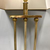 Pair of Chrome & Brass Rodded Table Lamps (8 of 9) Pair of Chrome & Brass Rodded Table Lamps (8 of 9)
