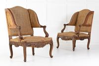 Pair of 19th Century French Oak Armchairs (5 of 9) Pair of 19th Century French Oak Armchairs (5 of 9)