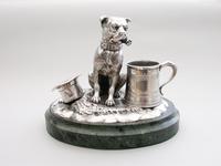Victorian Novelty Silver Figural Terrier Dog Table Lighter, by James Barclay Hennell, London, 1881 (10 of 17) Victorian Novelty Silver Figural Terrier Dog Table Lighter, by James Barclay Hennell, London, 1881 (10 of 17)