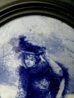 Rare Antique Royal Doulton Blue & White Mother & Girl Framed Oval Plaque C1910 (7 of 12) Rare Antique Royal Doulton Blue & White Mother & Girl Framed Oval Plaque C1910 (7 of 12)