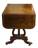 Fine Regency Rosewood Sofa Table (4 of 9) Fine Regency Rosewood Sofa Table (4 of 9)