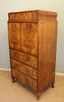 Burr Walnut Art Deco Tallboy Chest of Drawers (3 of 12) Burr Walnut Art Deco Tallboy Chest of Drawers (3 of 12)