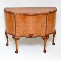 Antique Queen Anne Style Burr Walnut Cabinet (2 of 8) Antique Queen Anne Style Burr Walnut Cabinet (2 of 8)